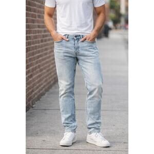 STEVE'S JEANS Men's 32x30 Blue Denim Straight Leg Medium Wash Jeans